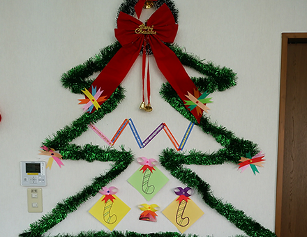 6期生　力作クリスマスツリー