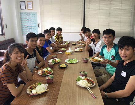 11期生　調理実習で栄養たっぷり夏野菜カレー