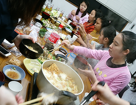 14期生　テトに鍋パーティー
